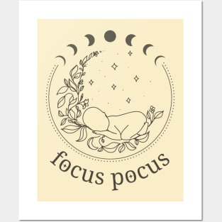 Focus Pocus | Newborn photographer t-shirt design Posters and Art